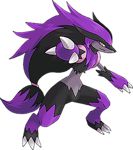 Pokemon 10572 Shiny Mega Zoroark Illusionist Pokedex Evolution Moves Location Stats