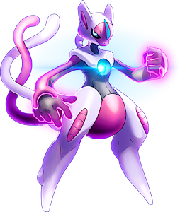 Pokemon - Mega Mewtwo X(with cuts and as a whole)