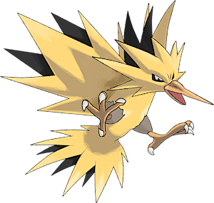 Cosmopoliturtle — Pokemon #145 Galar Form Redesign - Zapdos Zapdos