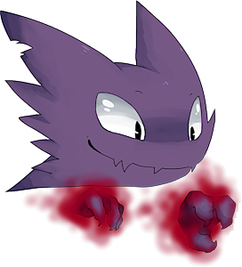 Shiny Gengar Mild - Shiny and Special Pokémon - Silver - Pokemon