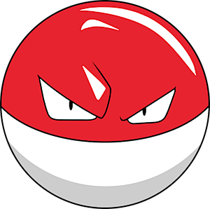 Which is Voltorbe? The silhouette of Voltorb and Electrode