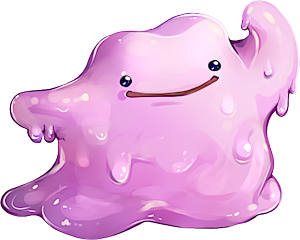 Shiny Ditto Pokemon Quest Ditto, HD Png Download - kindpng