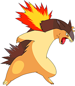 Typhlosion - #157 -  Pokédex