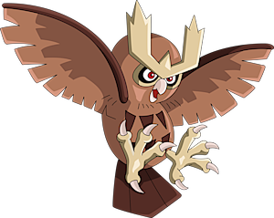 Gavin Brand - Pokémon Fan Art - Noctowl Evolution