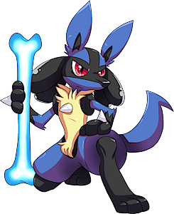 Pokemon 2448 Shiny Lucario Pokedex Evolution Moves