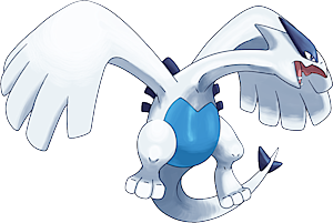 3DS - Pokédex 3D Pro - #249 Lugia - The Models Resource