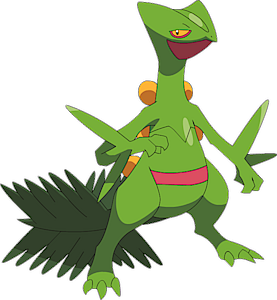 Pokemon 254 Sceptile Pokedex Evolution Moves Location Stats