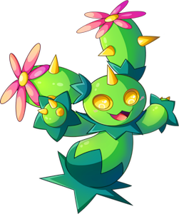 Pokemon 2556 Shiny Maractus Pokedex: Evolution, Moves, Location, Stats