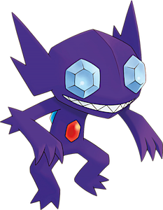 Mega Sableye – #302 - Darkness Pokémon - veekun