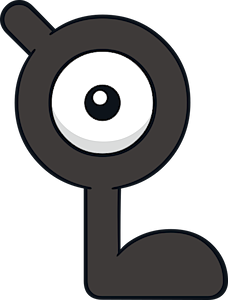 Pokemon 4221 Unown U Pokedex: Evolution, Moves, Location, Stats