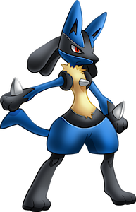 Mega Lucario - Lucario's Time Flower