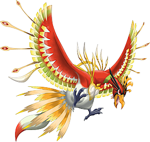 Ho-oh type, strengths, weaknesses, evolutions, moves, and stats