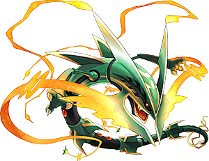 Pokémon, Video Game, Rayquaza (Pokémon), Mega Evolution (Pokémon