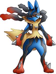 Lucario shiny gen 4 pokemon sinnoh