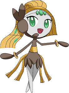 why does Meloetta's randbats set have two normal types moves : r