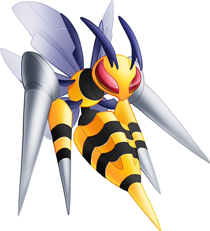 ID: 10015 Pokémon Shiny-Mega-Beedrill www.pokemonpets.com - Online RPG Pokémon Game