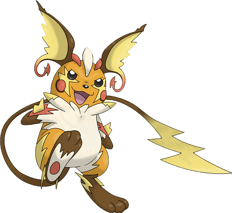 Raichu - #026 -  Pokédex