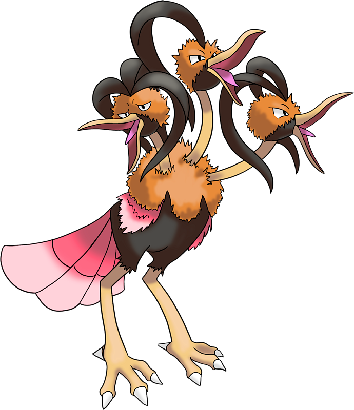 Pokemon 10085 Shiny Mega Dodrio Pokedex: Evolution, Moves, Location, Stats