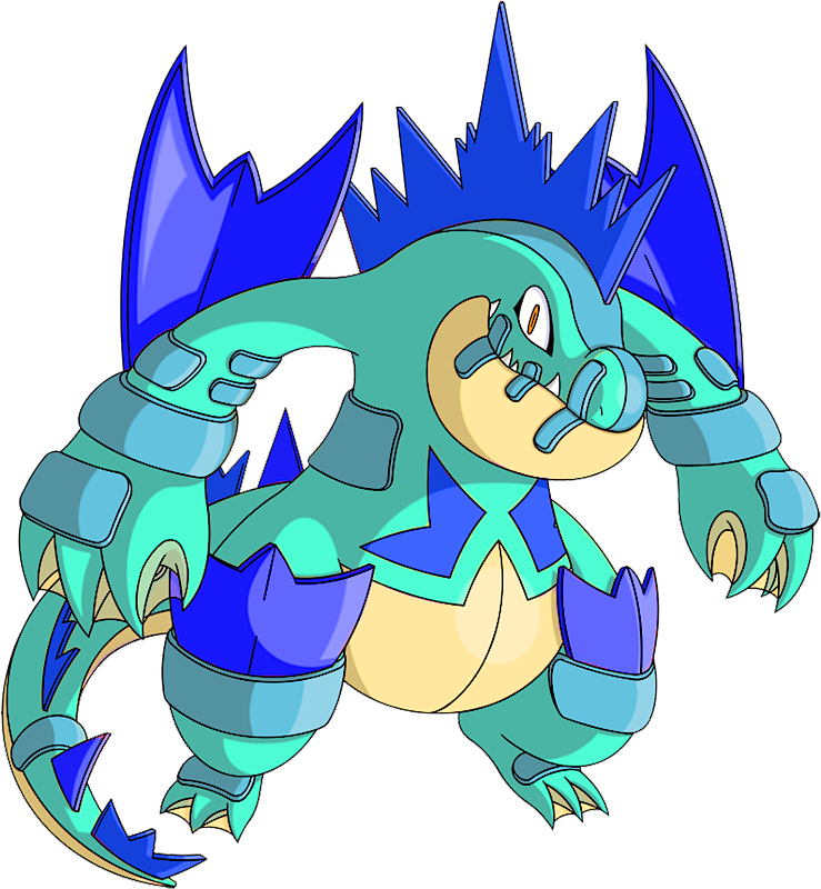 ID: 10159 Pokémon Shiny-Mega-Feraligatr www.pokemonpets.com - Online RPG Pokémon Game