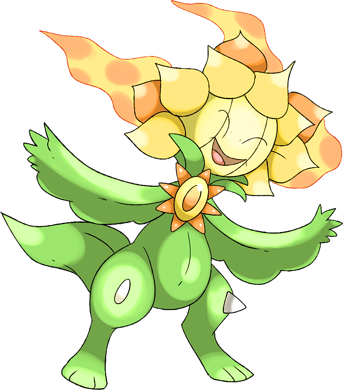 shiny sunflora