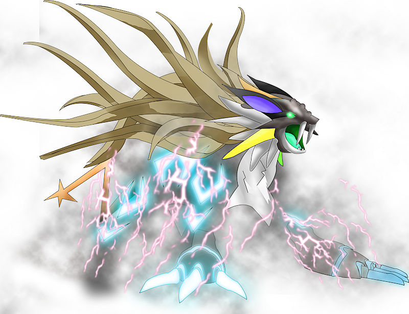 Raikou from Johto Region Legendary Pokemon. Registered trade or wait until  become Ultra friend for trade. ~ NOT SHINY.