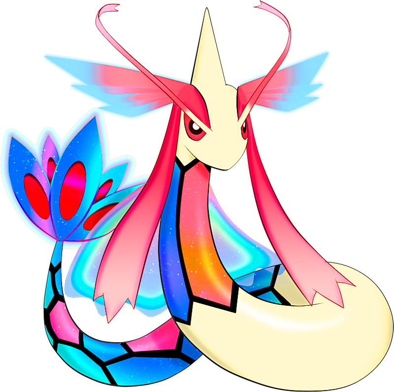 Free: Pokémon Ultra Sun and Ultra Moon Pokémon Sun and Moon Pokédex Milotic  - Pokémon Ultra Sun And Ultra Moon 