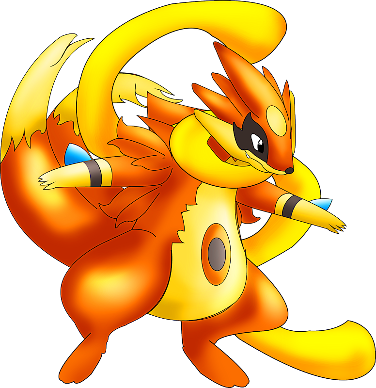 ID: 10418 Pokémon Shiny-Mega-Floatzel-Fierce www.pokemonpets.com - Online RPG Pokémon Game