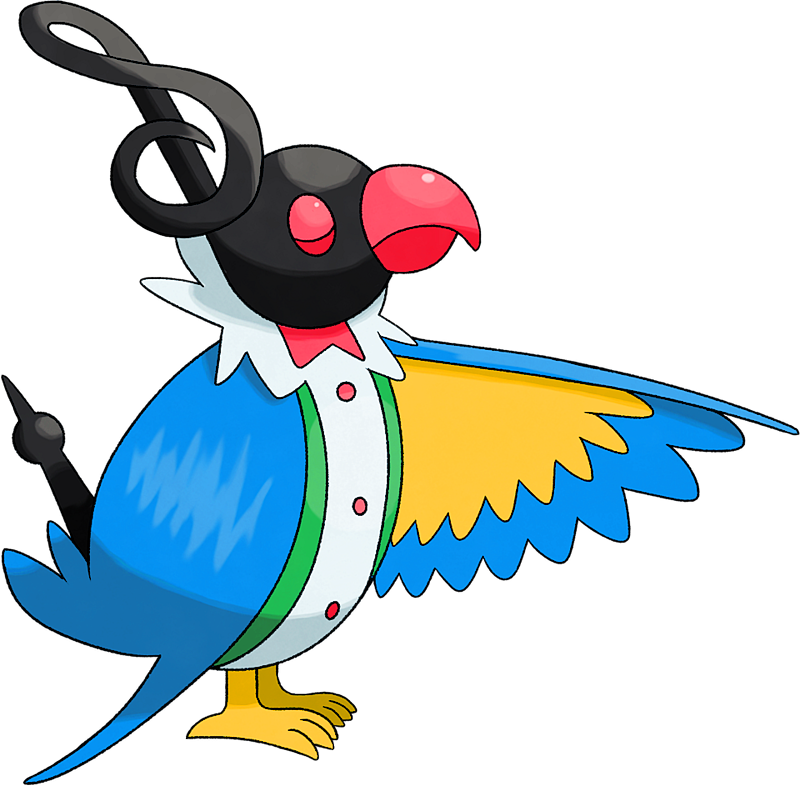 ID: 10441 Pokémon Shiny-Mega-Chatot www.pokemonpets.com - Online RPG Pokémon Game