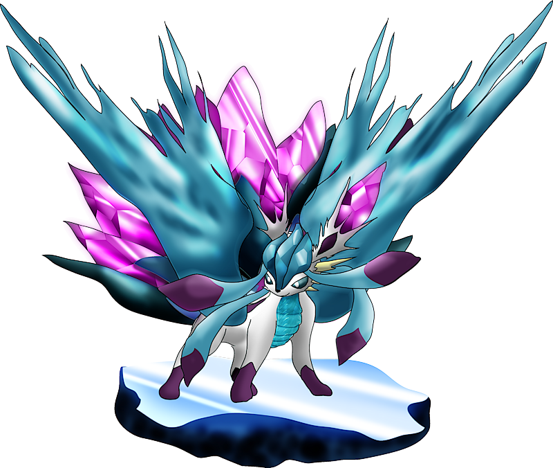 ID: 10459 Pokémon Shiny-Mega-Glaceon-Dragon www.pokemonpets.com - Online RPG Pokémon Game