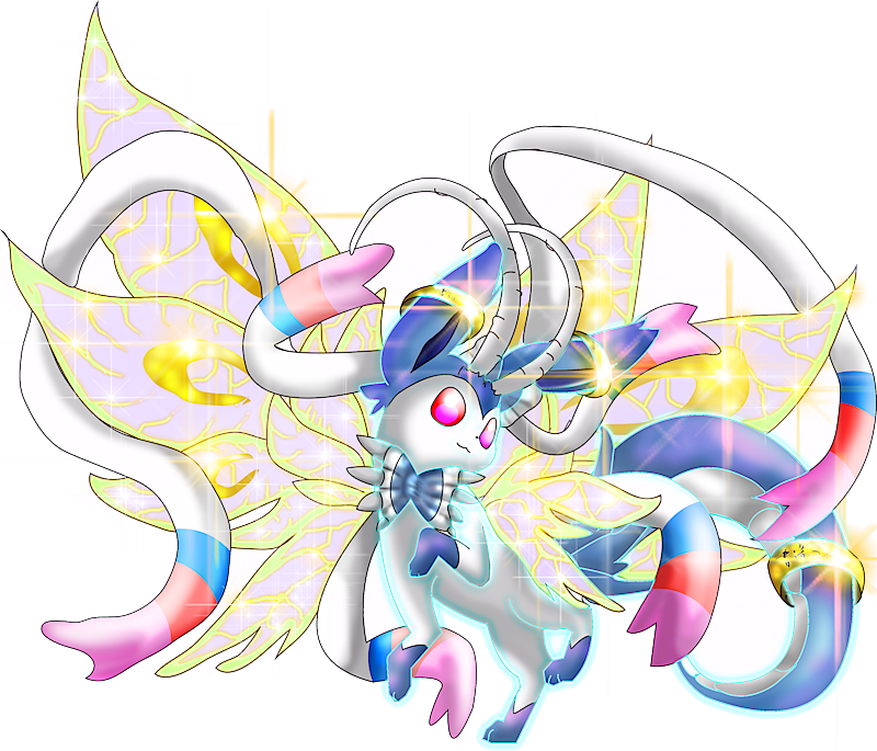 Pokemon 10696 Shiny Mega Sylveon Crystal Pokedex: Evolution, Moves,  Location, Stats