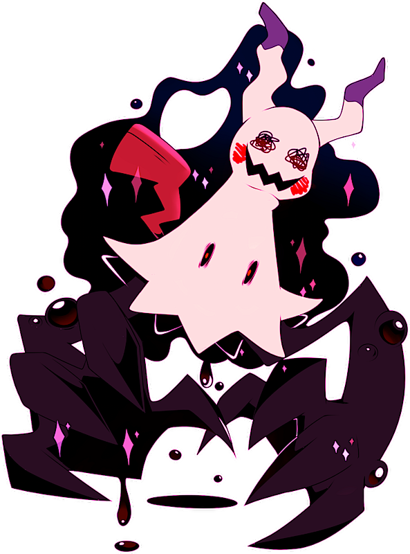 Mimikyu - Shiny by Shiny-Hunter-Des on DeviantArt