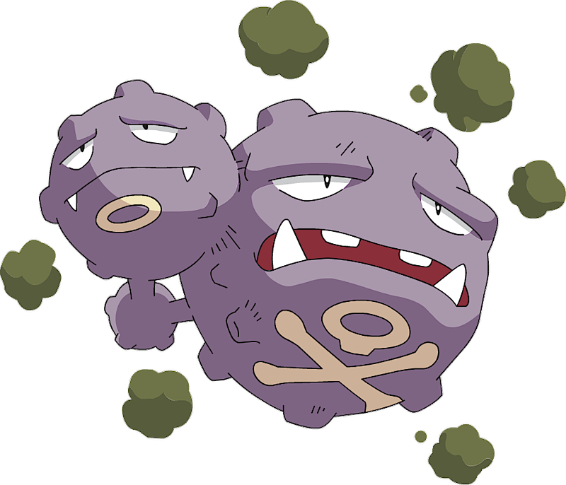 Weezing, Pokémon