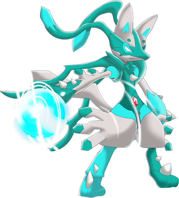 Lucario shiny gen 4 pokemon sinnoh