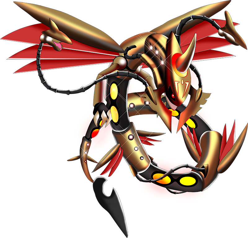 49+] Shiny Mega Rayquaza Wallpaper