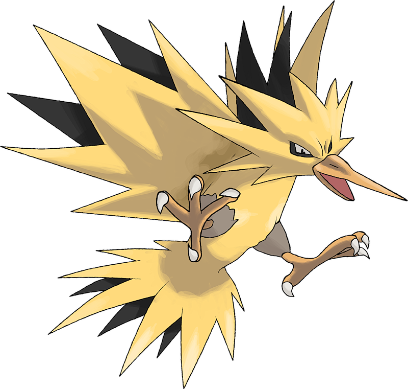 Pokemon 145 Zapdos Pokedex: Evolution, Moves, Location, Stats