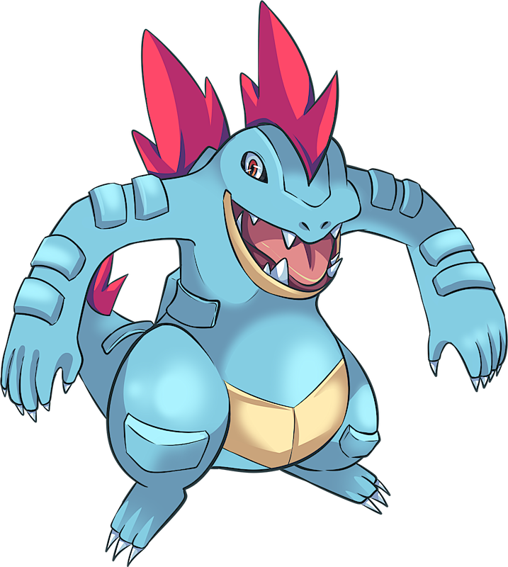 Totodile used Scary Face! : r/pokemon