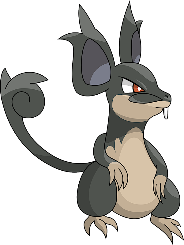 Pokemon 16019 Alolan Rattata Pokedex: Evolution, Moves, Location, Stats