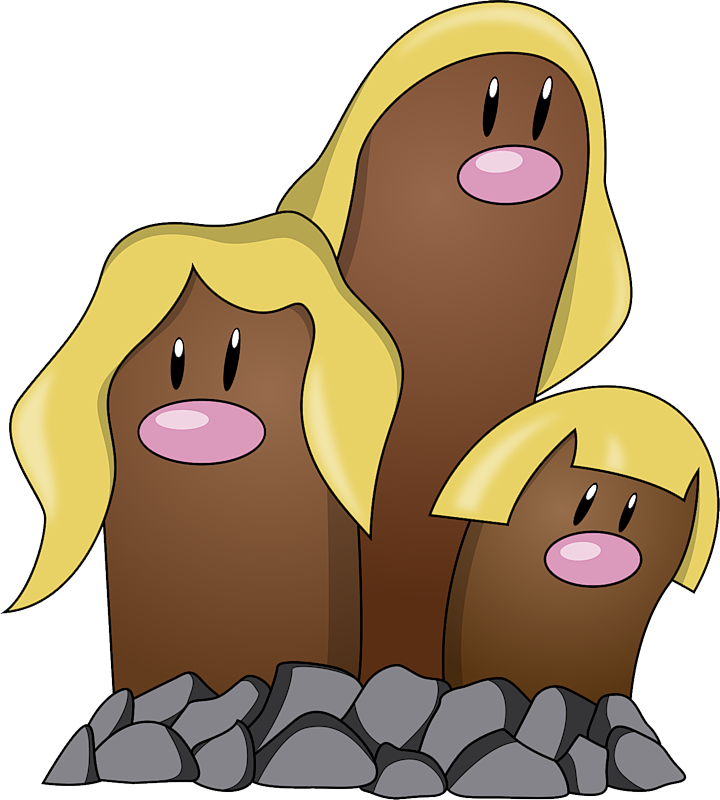 Pokemon Sun & Moon Alola Ippai Collection - Dugtrio 