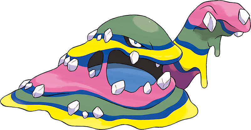 Muk, Pokédex