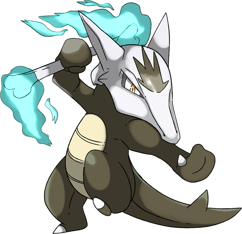 Evoluzione dei pokemon marowak