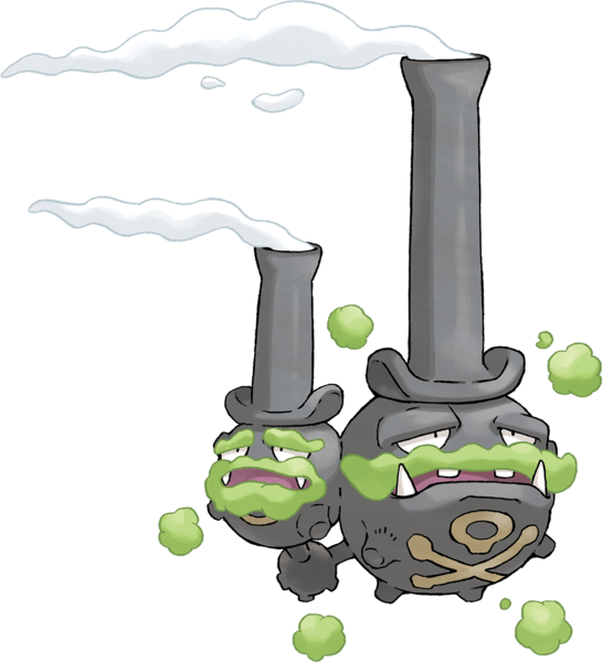 Pokemon 16110 Galarian Weezing Pokedex: Evolution, Moves, Location, Stats