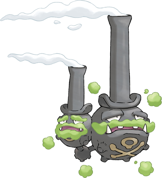 ID: 16110 Pokémon Galarian-Weezing www.pokemonpets.com - Online RPG Pokémon Game