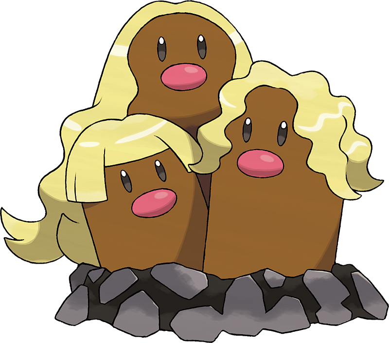 Shiny Diglett/Dugtrio (Alola Form) 6IV - Pokemon S/M US/UM Let's Go  Sword/Shield