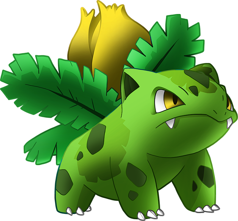 making new shiny designs for the entire pokedex day one:the bulbasaur line  : r/pokemon