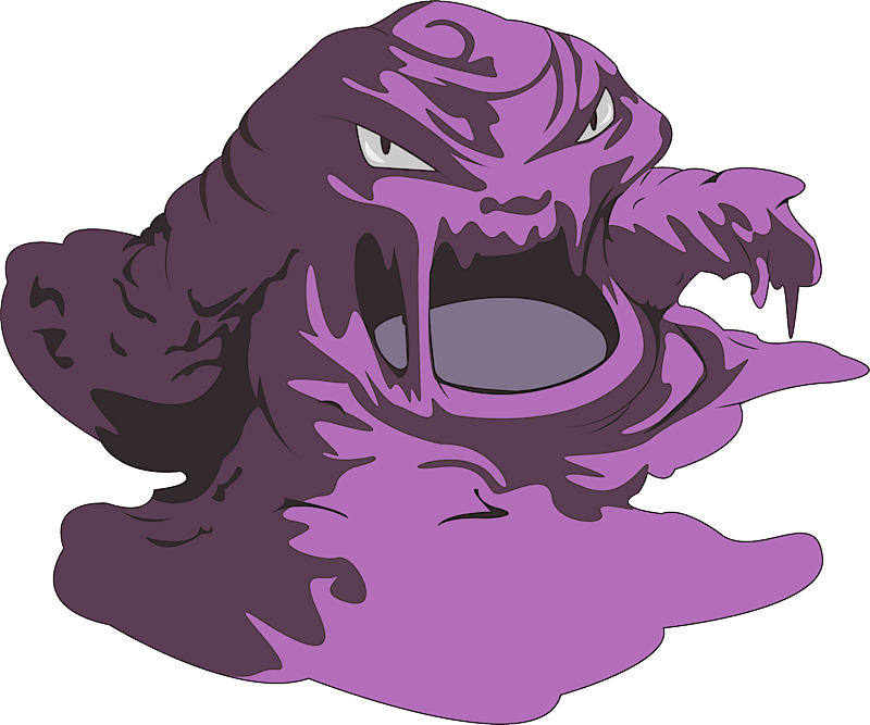 Muk, Pokédex