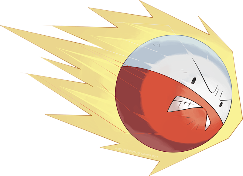 if I was PKMN God, shiny Voltorb and Electrode would actually look like  this : r/pokemon