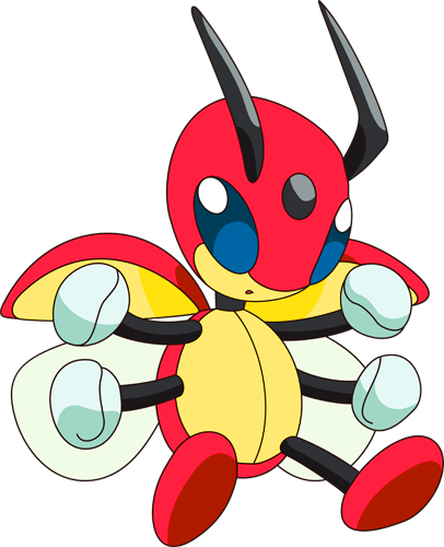ID: 2166 Pokémon Shiny-Ledian www.pokemonpets.com - Online RPG Pokémon Game