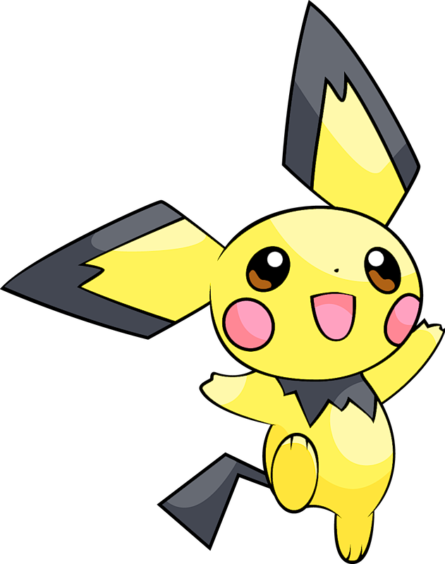 Shiny Pichu (ash hat) 