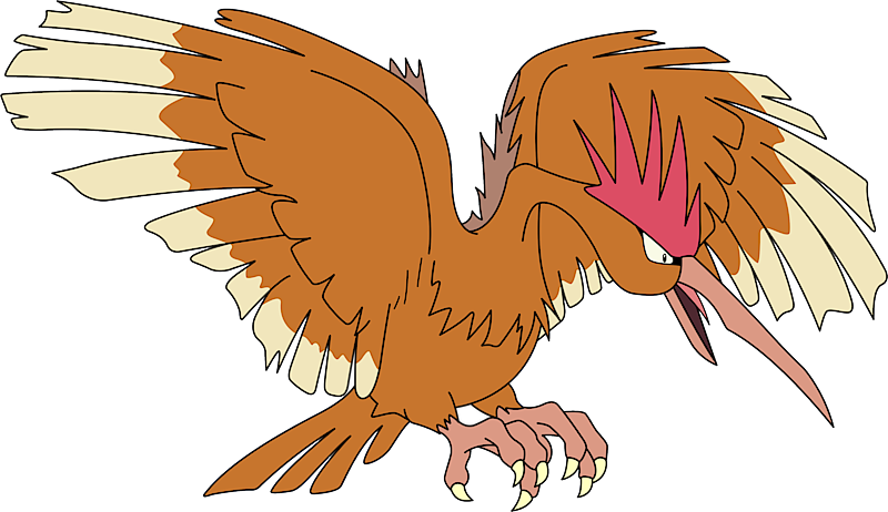 Fearow Tipo Normal e voador