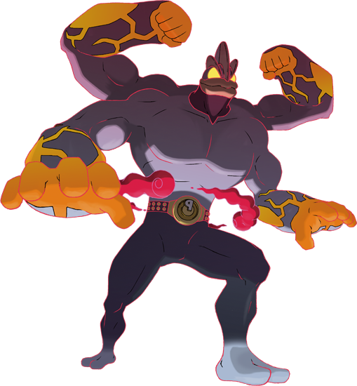 Bruno's Machamp, International Pokédex Wiki